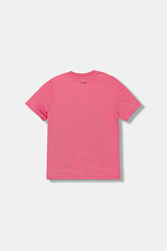 Dziewczynka adidas t-shirt dziecięcy JV5196 różowy