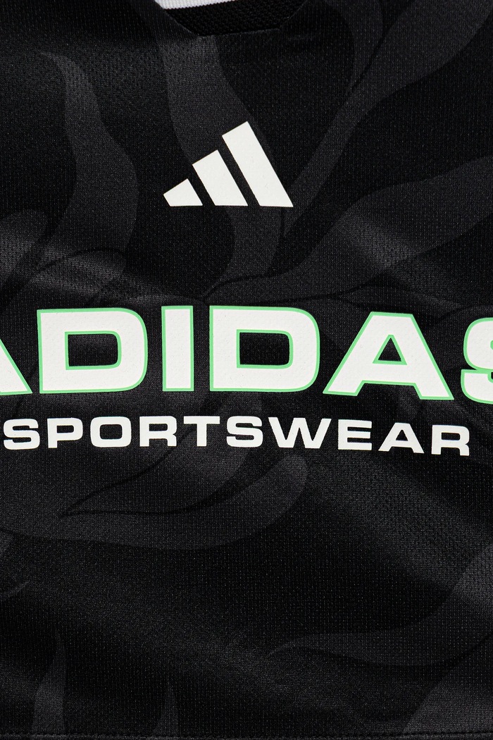 Παιδικό μπλουζάκι adidas μαύρο JW7453