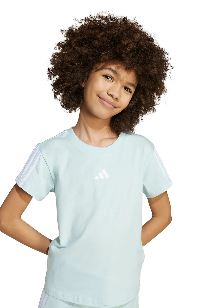 Dječja pamučna majica kratkih rukava adidas JY4974