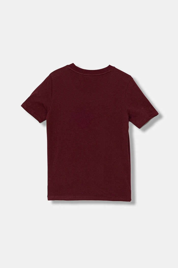 Puma tricou de bumbac pentru copii GRAPHIC Sneaker Tee G 688496 burgundia AW25