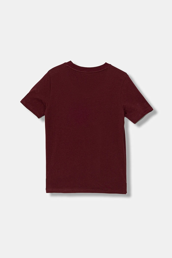 Puma tricou de bumbac pentru copii GRAPHIC Sneaker Tee G 688496 burgundia AW25