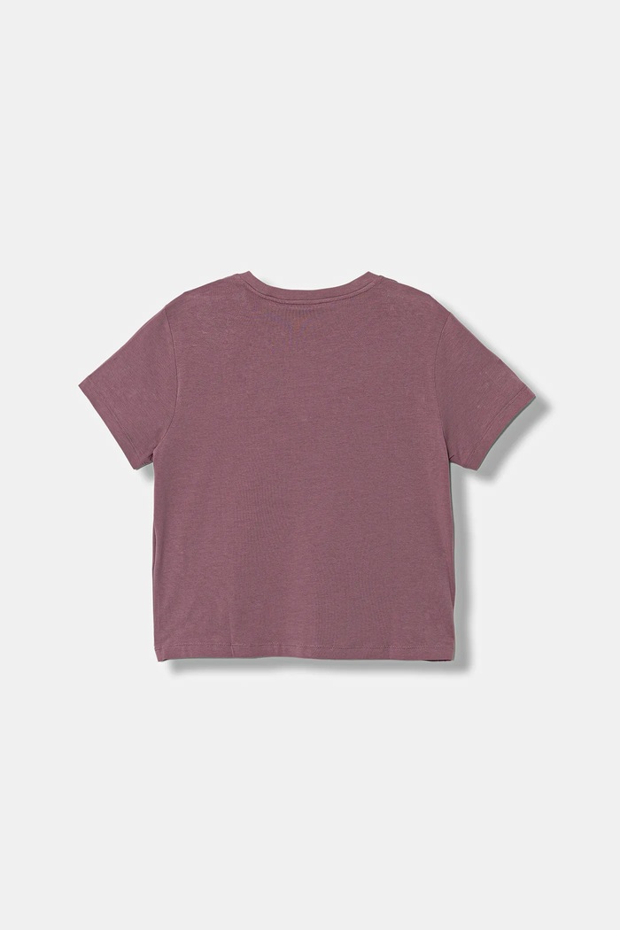 EA7 Emporio Armani tricou basic pentru copii cu bumbac 7G000137.AF10373 roz SS26