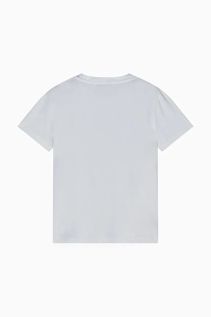 Patrizia Pepe tricou copii J331 7M0951 alb AW25