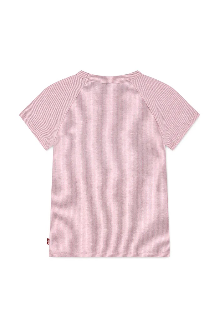 Detské tričko Levi's COLOR BLOCK RAGLAN TOP 3EN517 ružová AW25