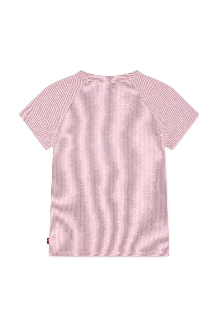 Detské tričko Levi's COLOR BLOCK RAGLAN TOP 3EN517 ružová AW25