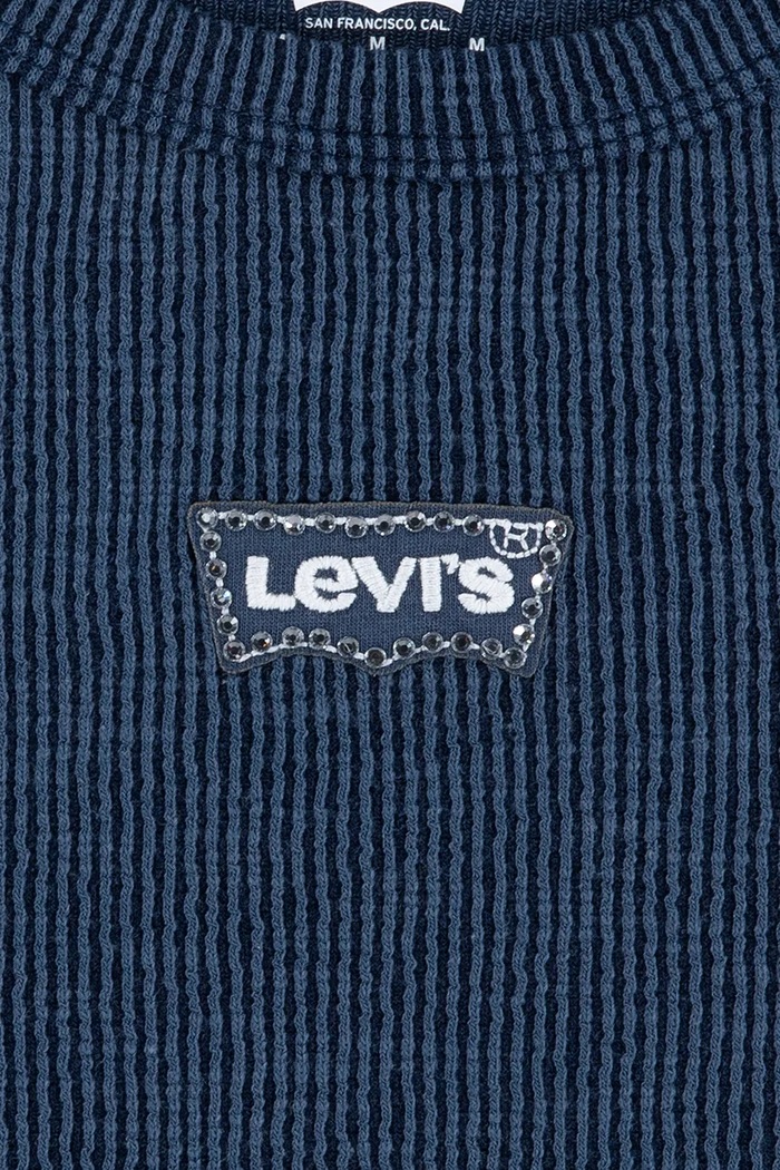Fete Levi's tricou copii COLOR BLOCK RAGLAN TOP 3EN517 bleumarin