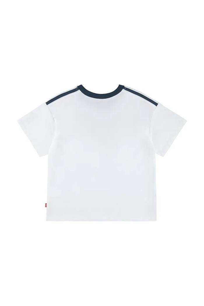 Levi's t-shirt dziecięcy SPORTY OVERSIZED TEE 4EN779 biały AW25