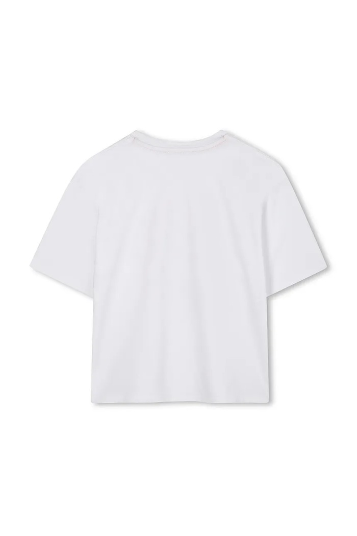 DÍVKA Dětské bavlněné tričko Marc Jacobs W60579.114.150 bílá