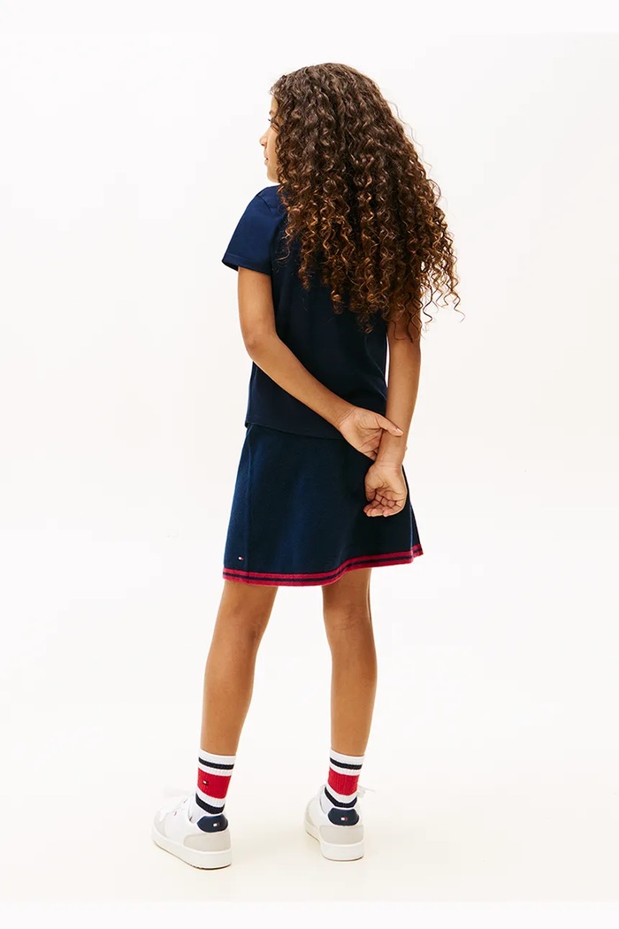 Tommy Hilfiger t-shirt dziecięcy KG0KG08805.128.176.9BYA granatowy