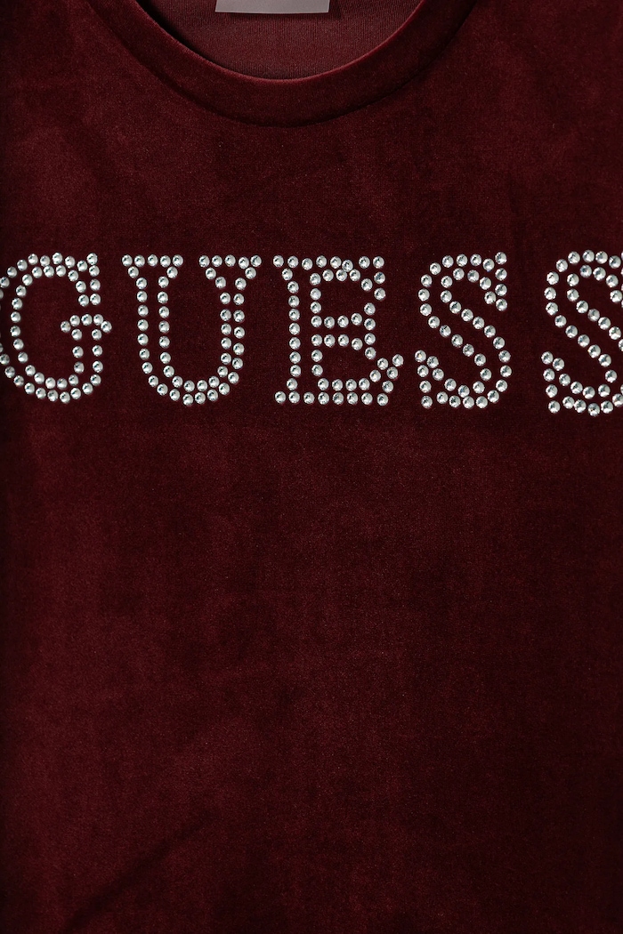 Dievča Detské tričko Guess J4YI48.K0232.9BYA burgundské
