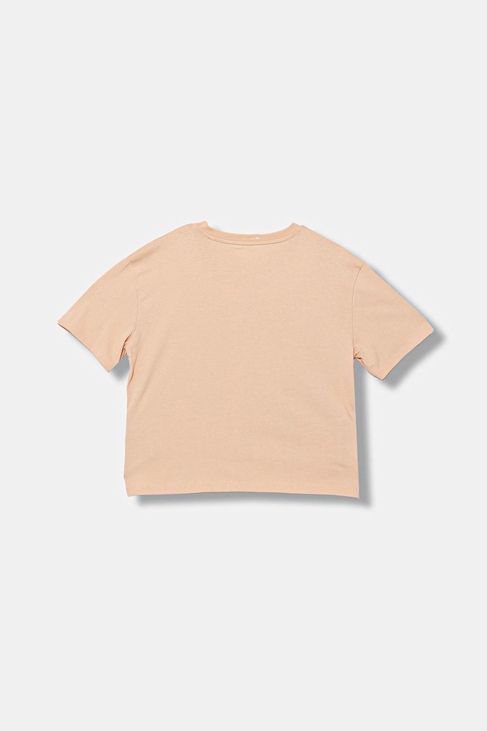 Dětské bavlněné tričko Guess J5BI24.KCNQ4.9BYA béžová AW25