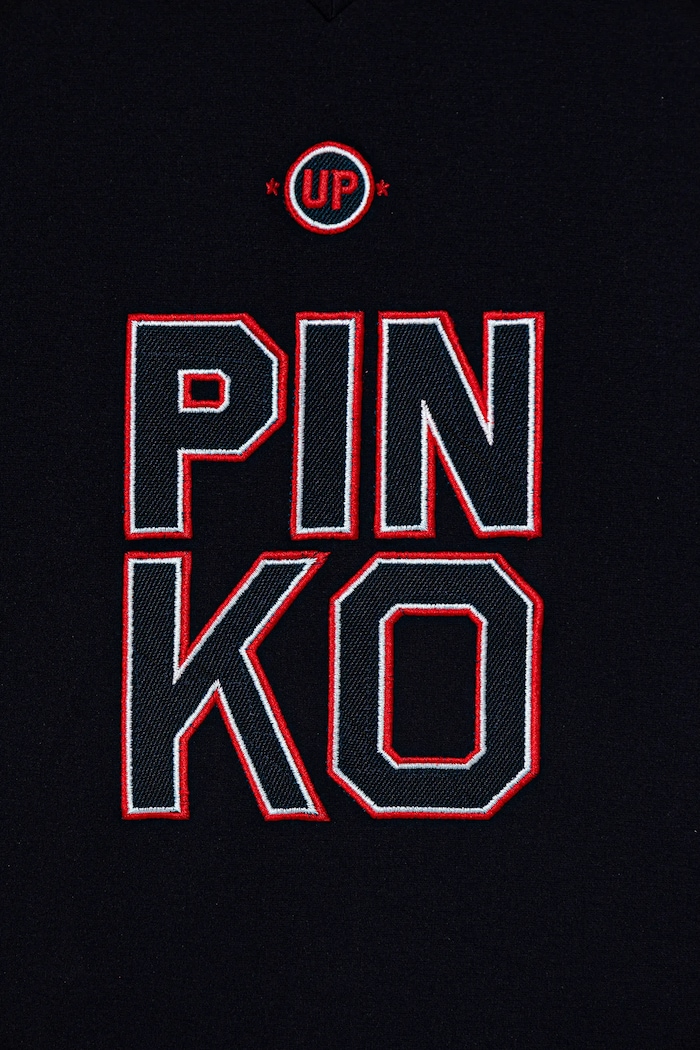 Момиче Детска тениска Pinko KFTS018.C.JT006 тъмносин