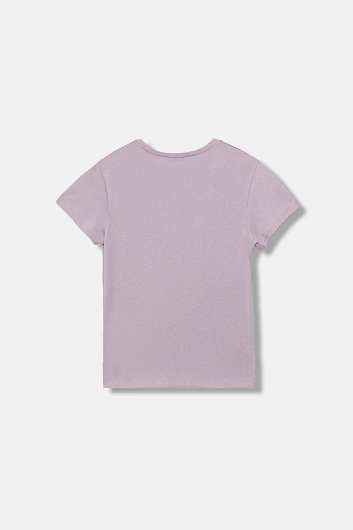 United Colors of Benetton t-shirt bawełniany dziecięcy 3I1XC10Q1.G.seasonal fioletowy AW25