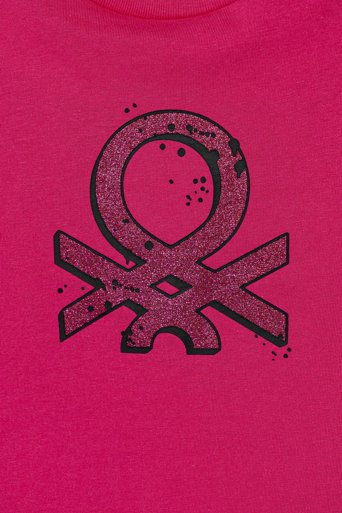 BIMBA United Colors of Benetton T-shirt in cotone per bambini 3I1XC10Q1.G.seasonal rosa
