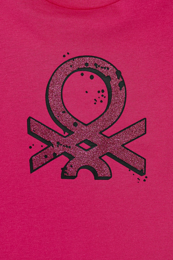 BIMBA United Colors of Benetton T-shirt in cotone per bambini 3I1XC10Q1.G.seasonal rosa