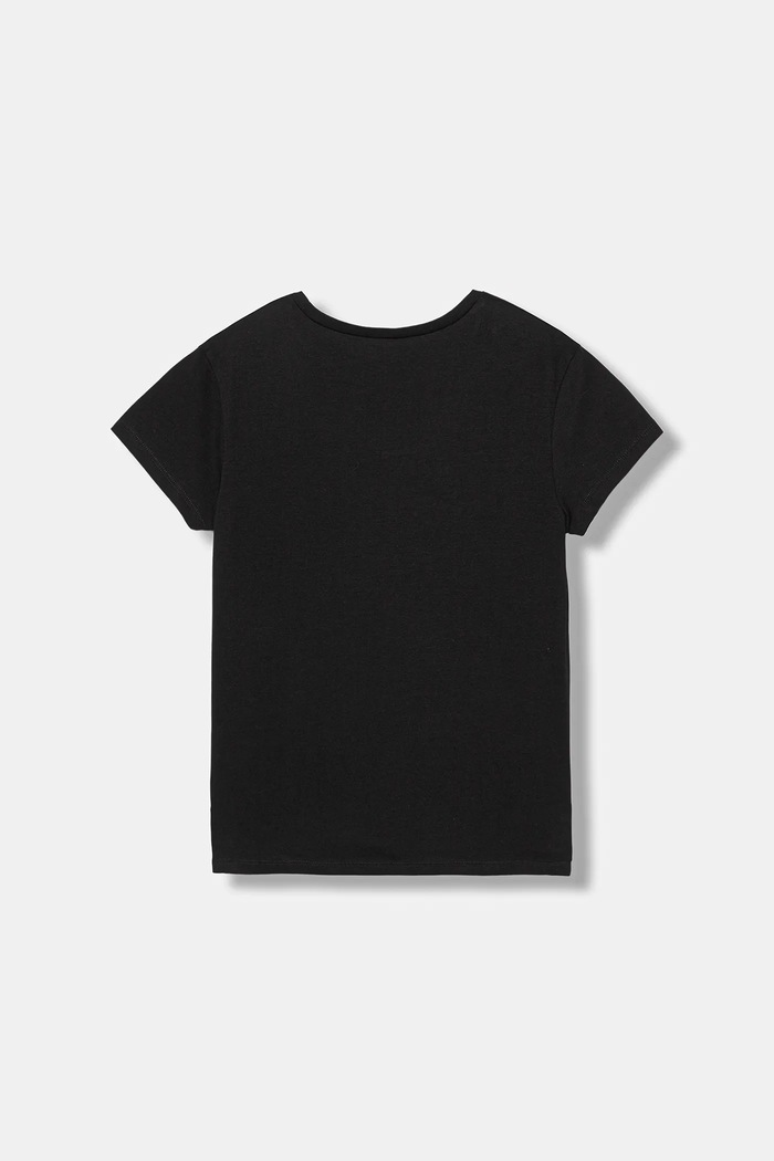 United Colors of Benetton t-shirt bawełniany dziecięcy 3I1XC10Q1.G.seasonal czarny AW25