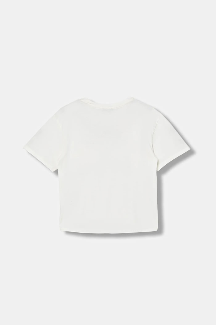 United Colors of Benetton t-shirt bawełniany dziecięcy 3I1XC10QD.G.seasonal biały AW25