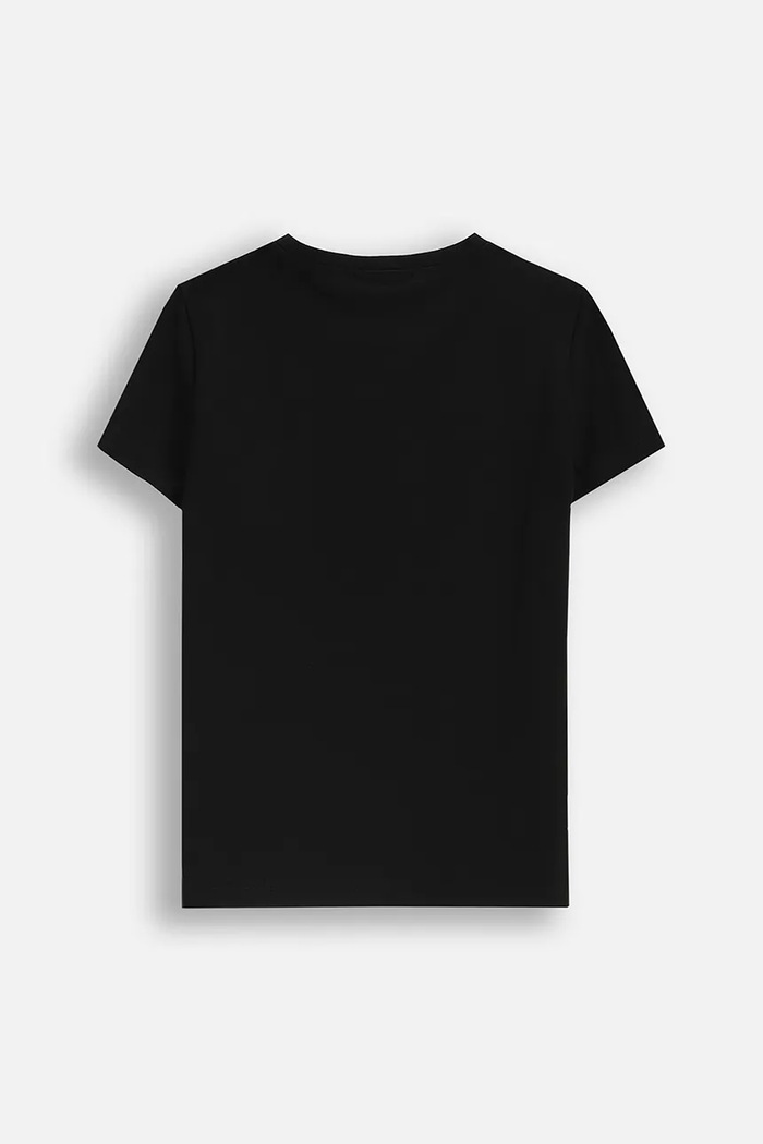 Coccodrillo t-shirt dziecięcy ZC5143235VGA czarny AW25