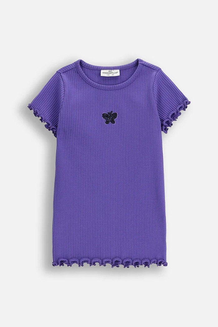 Coccodrillo maglietta per bambini tessuto elasticizzato violetto ZC5143202RGK