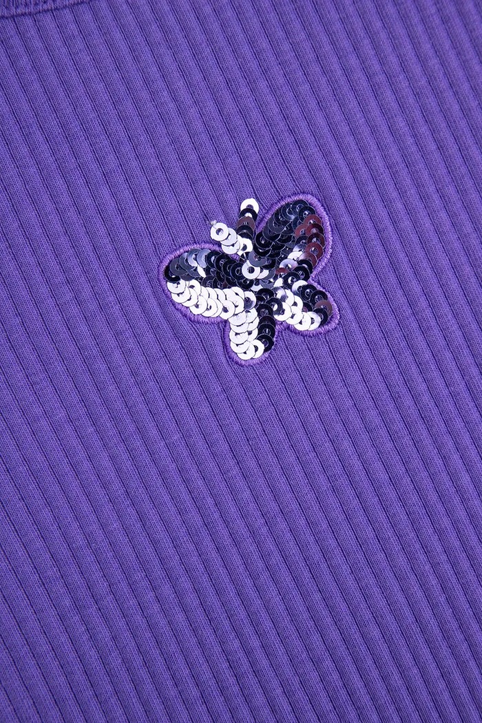 Coccodrillo maglietta per bambini violetto ZC5143202RGK