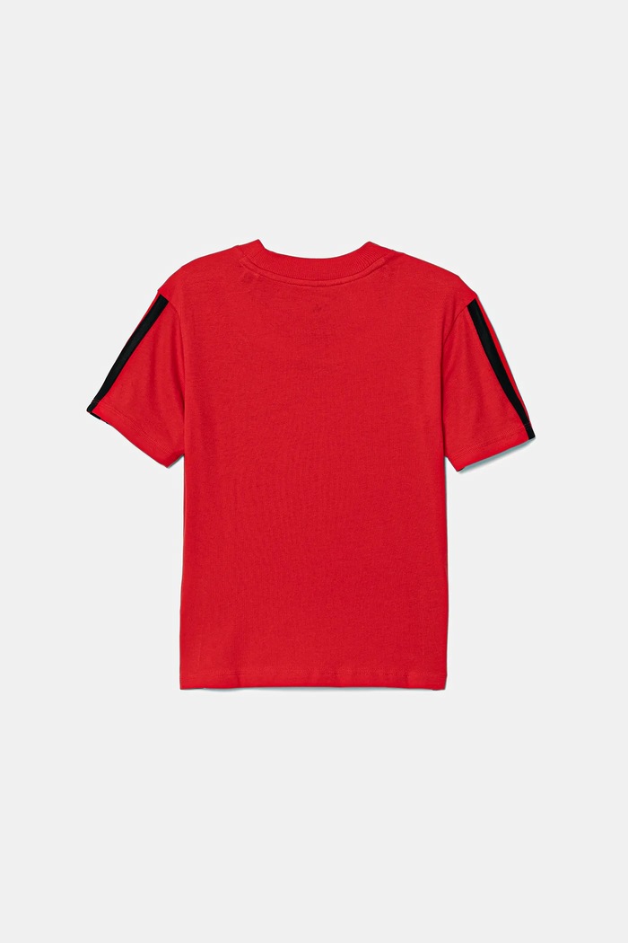 CHLAPEC Dětské bavlněné tričko adidas JD6489 červená