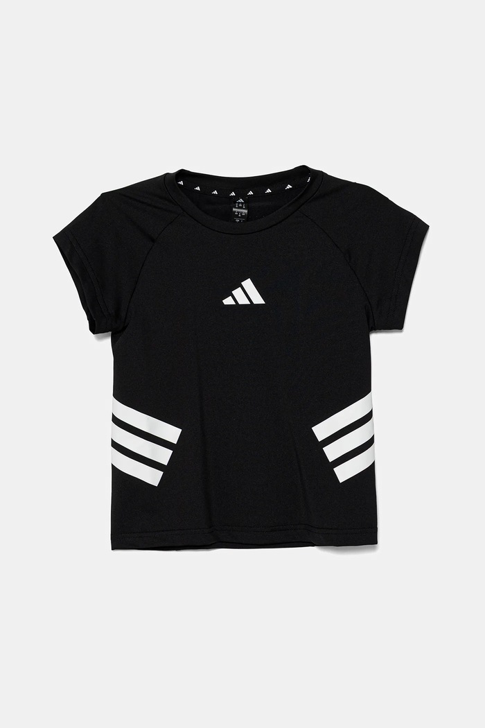 Dětské tričko adidas s elastanem černá JJ0995