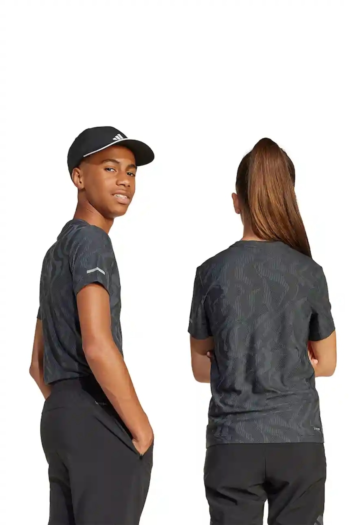 Dětské tričko adidas kulatý černá JJ4997