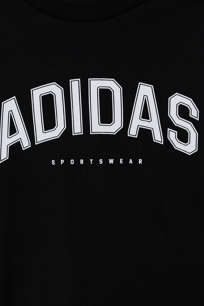 CHLAPEC Dětské bavlněné tričko adidas JL6139 černá