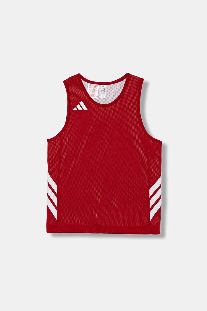 adidas Originals top dziecięcy aplikacja czerwony JM5138