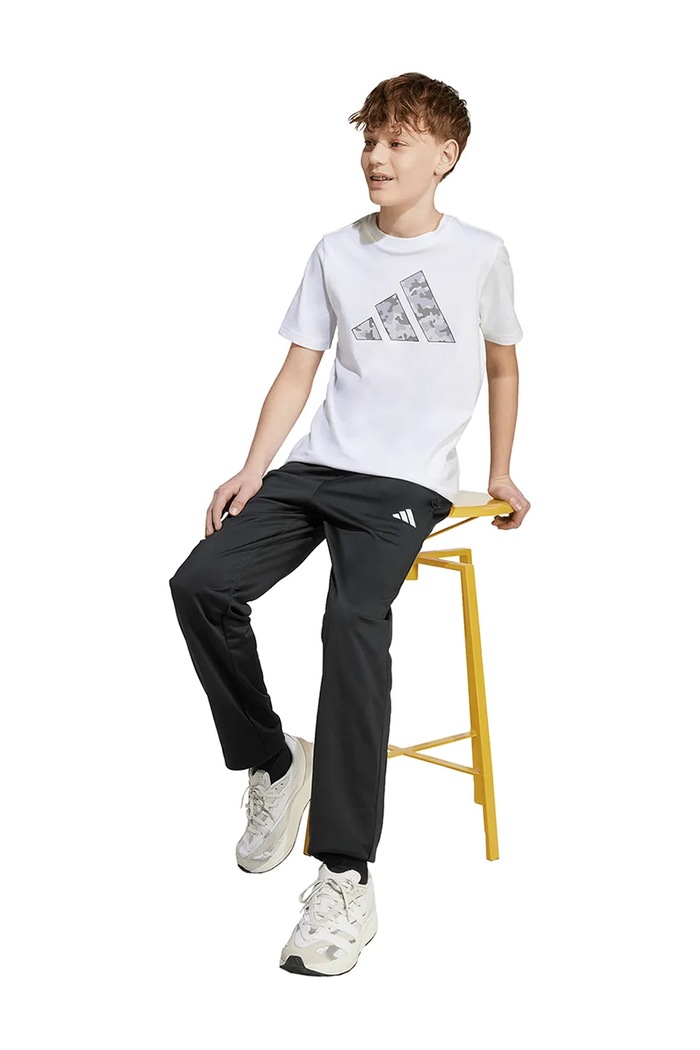 adidas T-shirt bawełniany dziecięcy JV5077