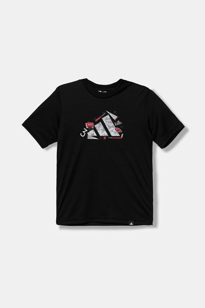 Detské tričko adidas JV5184 čierna AW25