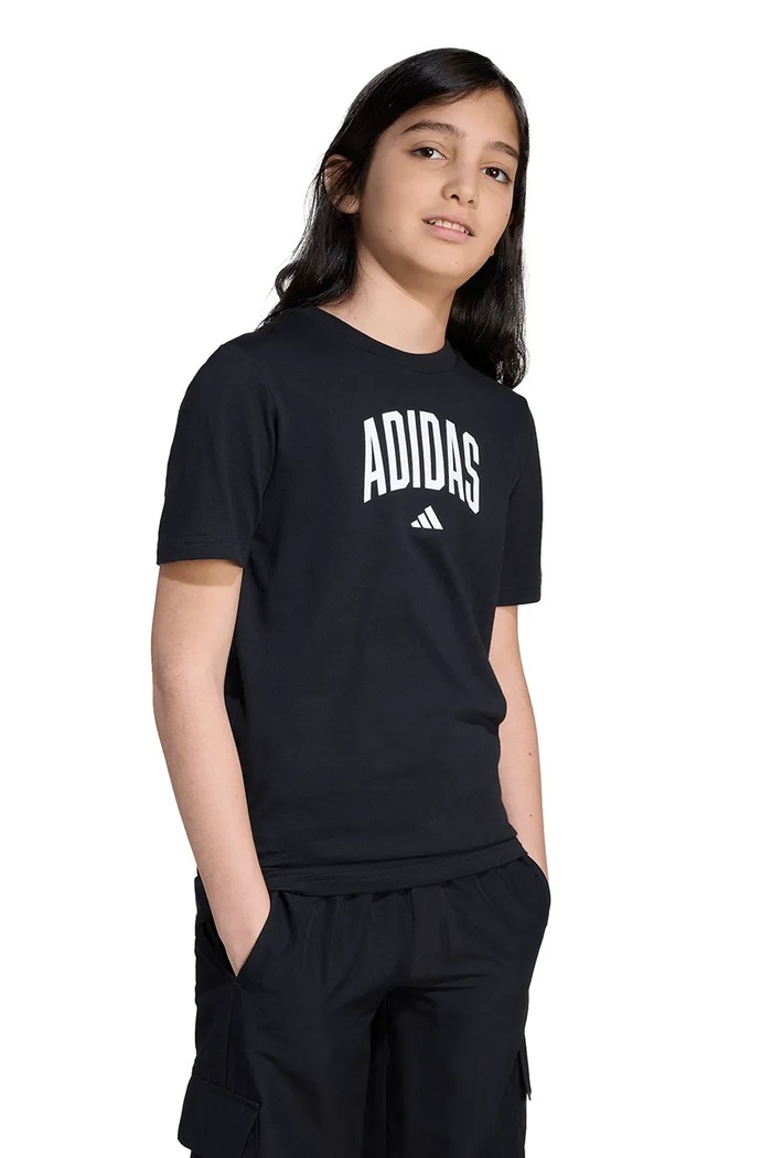 adidas T-shirt bawełniany dziecięcy JV5192