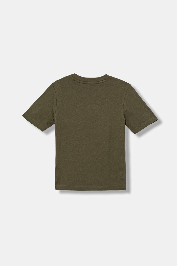 Chłopiec adidas t-shirt bawełniany dziecięcy JV5250 zielony