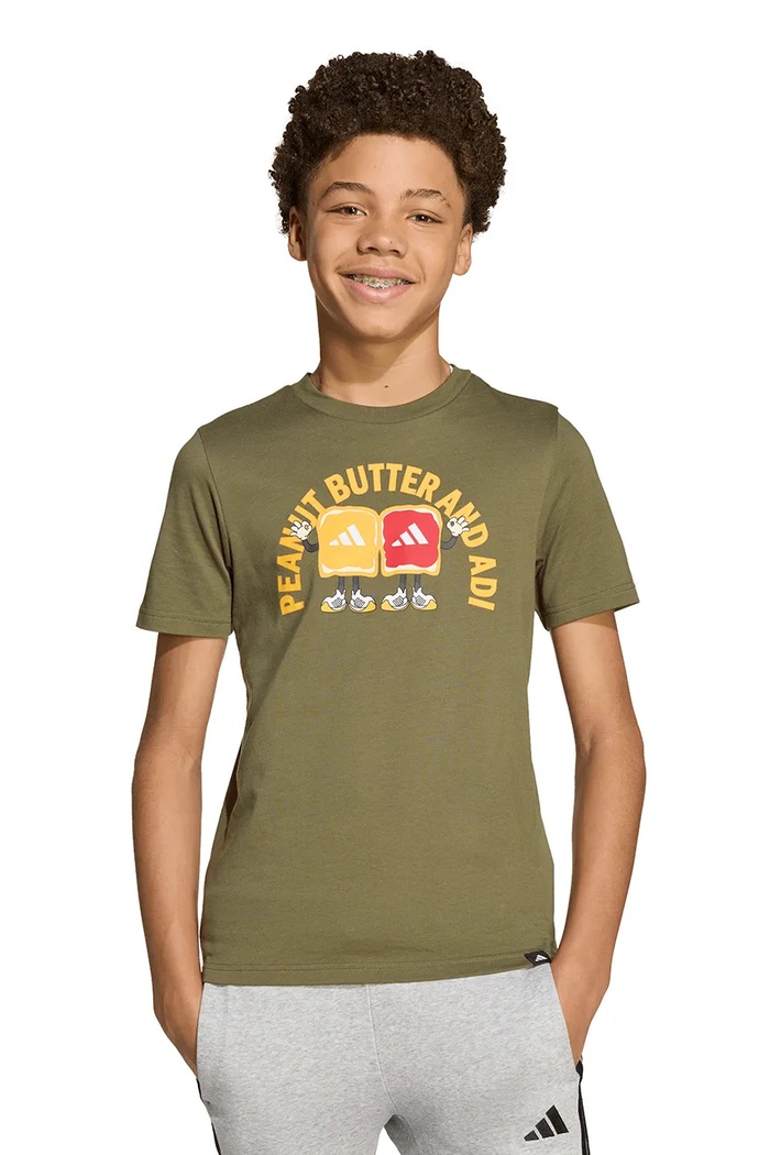 adidas t-shirt bawełniany dziecięcy JV5250
