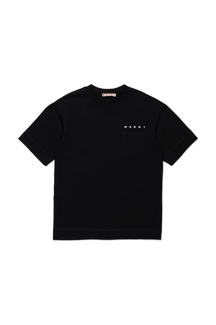 Tričko Marni MT272U T-SHIRT okrúhly čierna M01415
