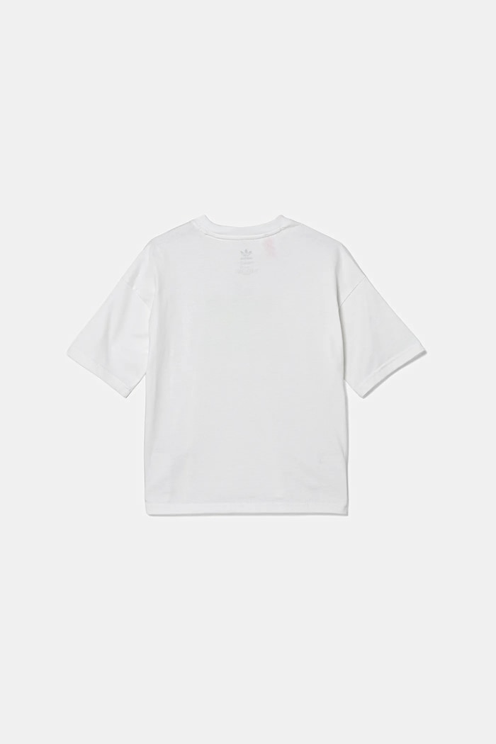 Αγορίστικα adidas Originals Παιδικό βαμβακερό μπλουζάκι adidas Originals JV8555 λευκό