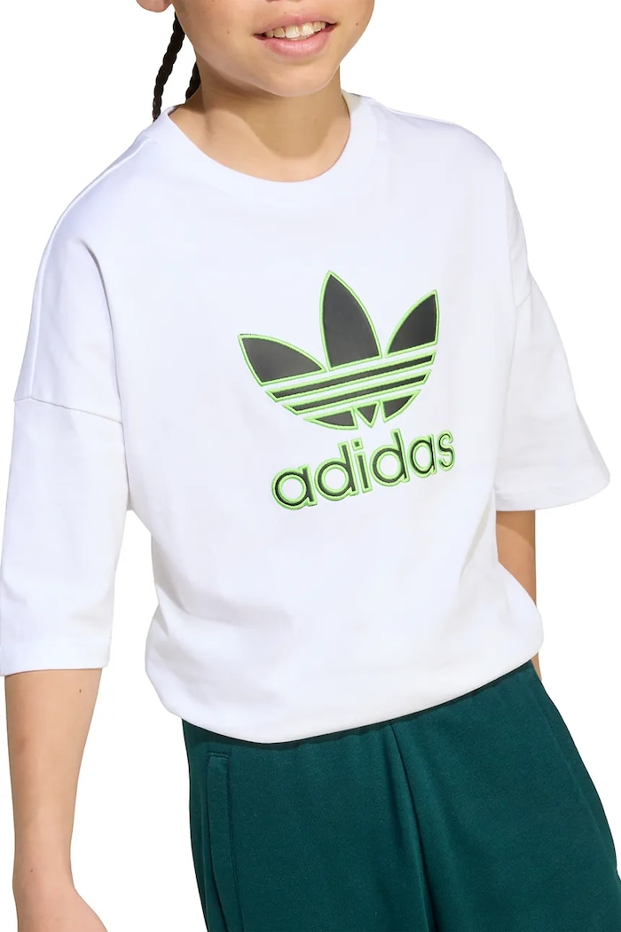 adidas Originals Παιδικό βαμβακερό μπλουζάκι adidas Originals JV8555