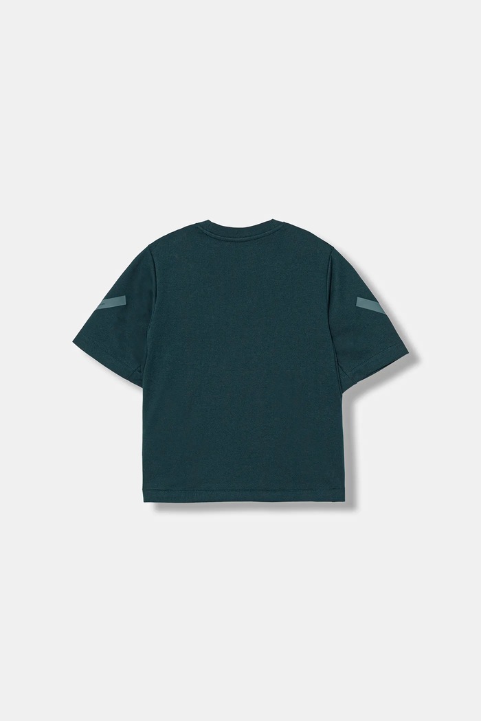 Chłopiec adidas t-shirt dziecięcy JW2432 zielony
