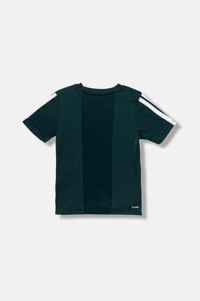 Παιδικό μπλουζάκι adidas JW2527 πράσινο AW25
