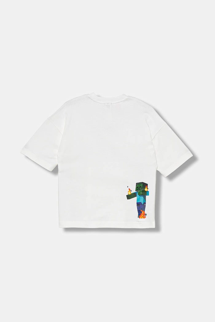 Детска памучна тениска adidas Originals JW5326 бежов AW25