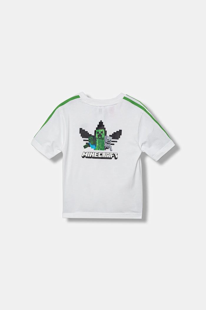Chłopiec adidas Originals t-shirt bawełniany dziecięcy JW5329 biały