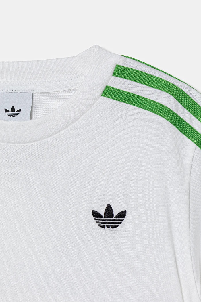adidas Originals t-shirt bawełniany dziecięcy biały JW5329