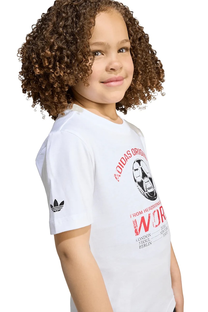 adidas Originals t-shirt bawełniany dziecięcy JW6097