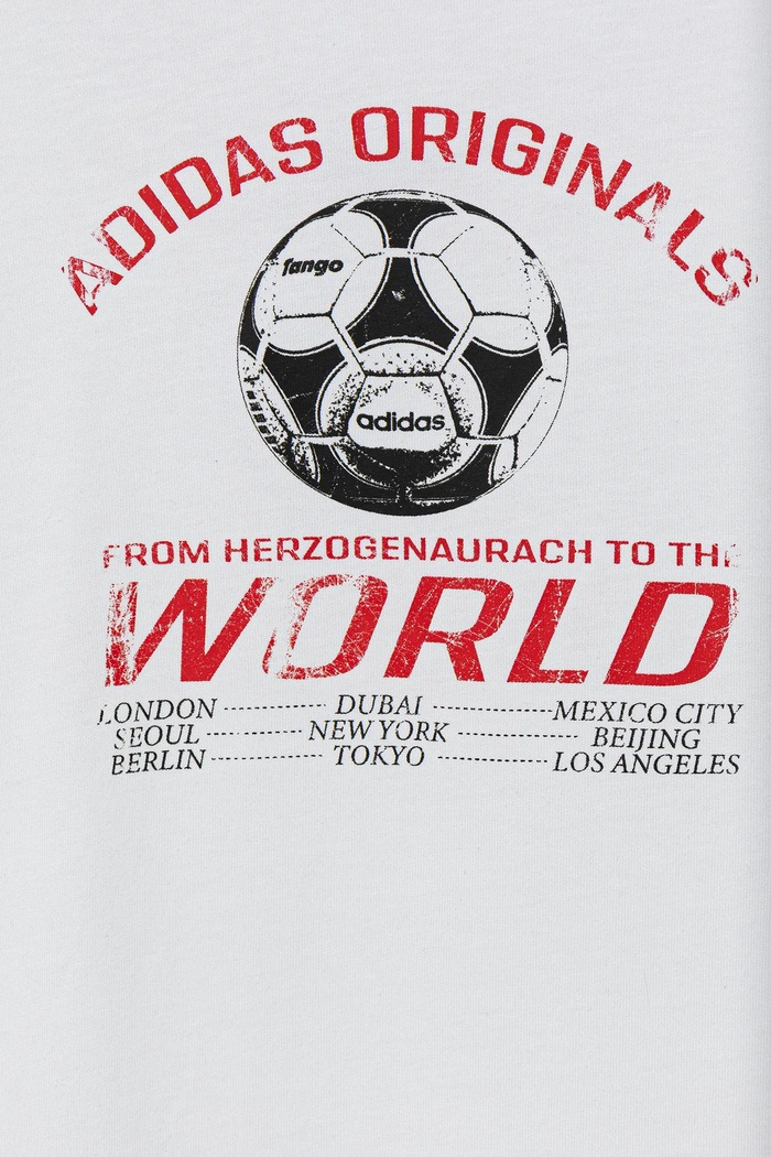 adidas Originals t-shirt bawełniany dziecięcy biały JW6097