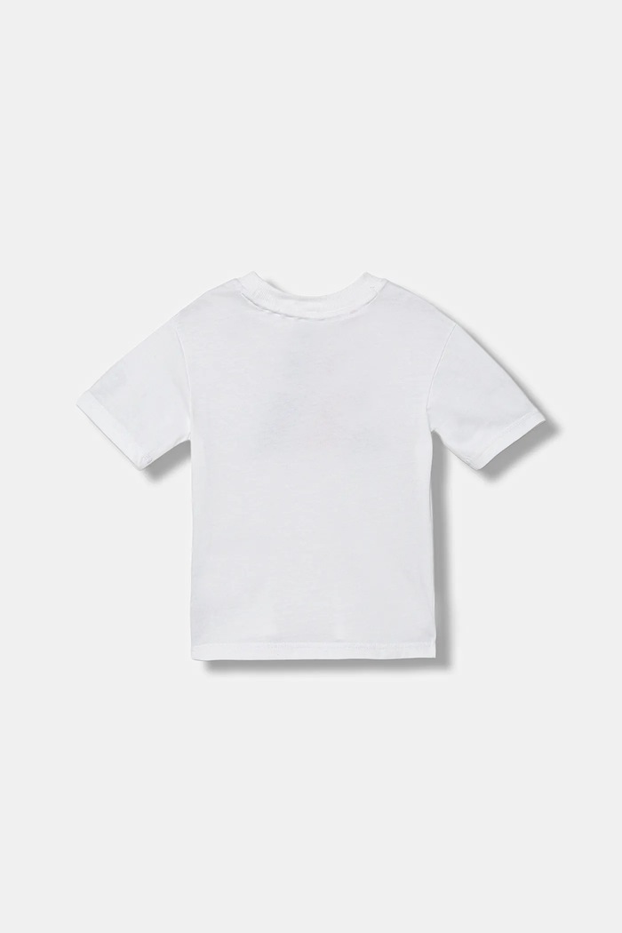 Chłopiec adidas t-shirt bawełniany dziecięcy JY0298 biały