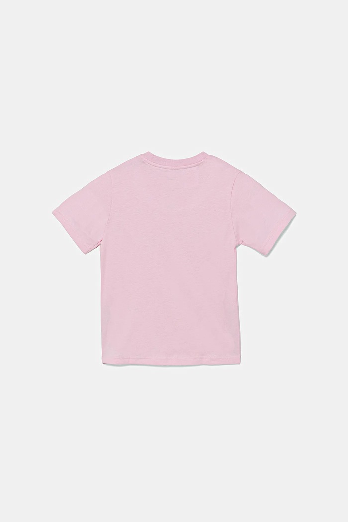 Chłopiec adidas T-shirt bawełniany dziecięcy JY4949 różowy
