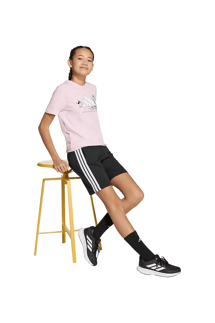 adidas T-shirt bawełniany dziecięcy JY4949