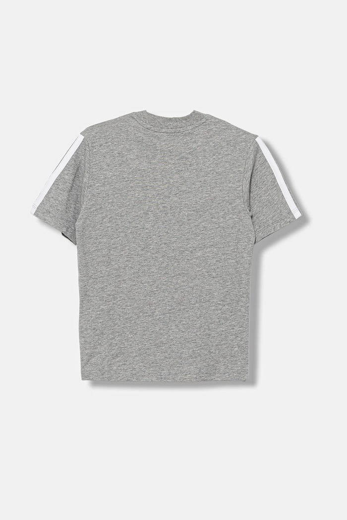 Chłopiec adidas t-shirt bawełniany dziecięcy JY4968 szary