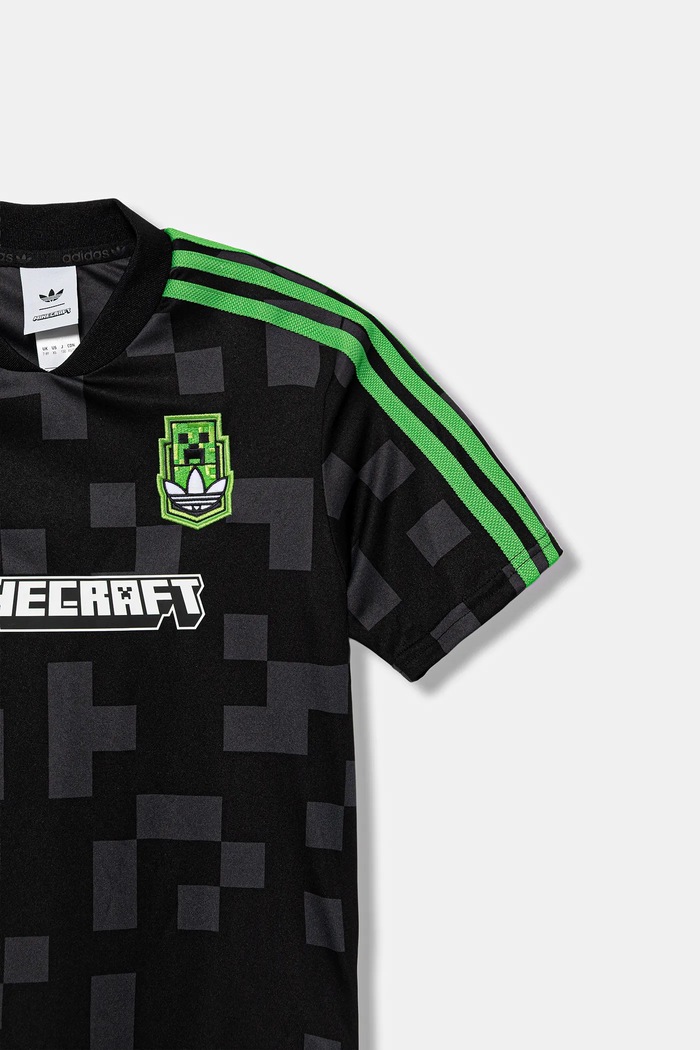 Chlapec Detské tričko adidas Originals MINECRAFT KD9838 čierna