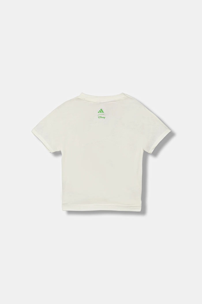 adidas gyerek póló JL9169 bézs AW25